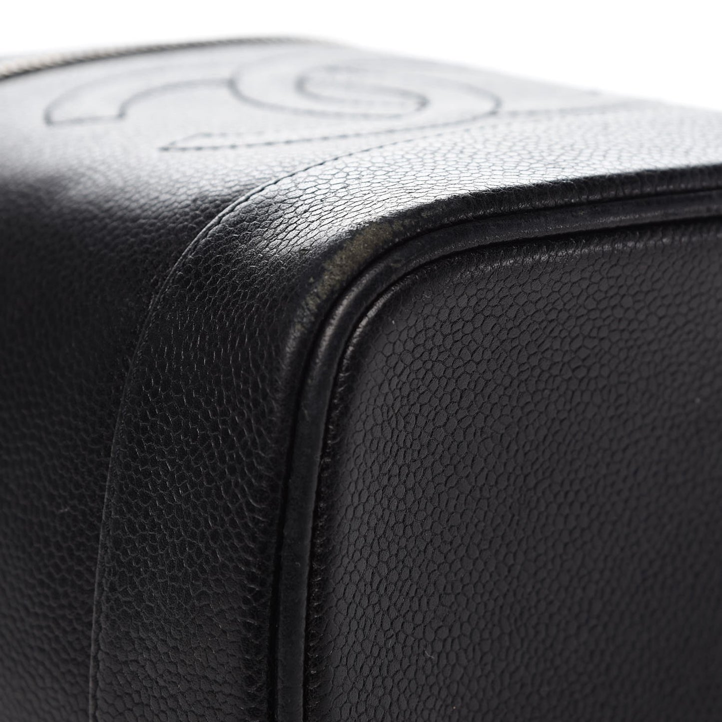 Caviar Cosmetic Vanity Bag Black