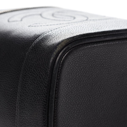 Chanel Caviar Cosmetic Vanity Bag Black 11 of 15