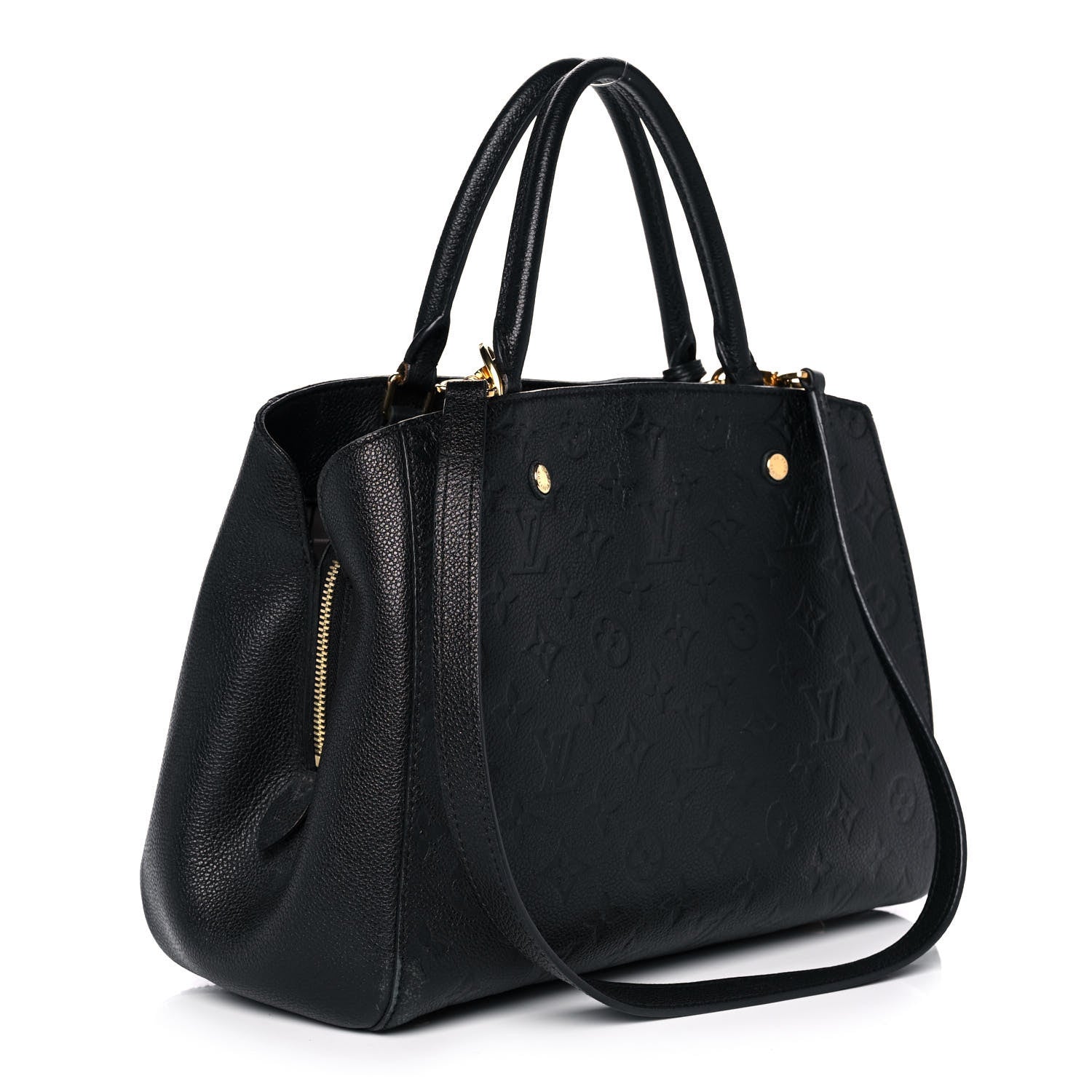 Louis Vuitton Empreinte Montaigne MM Black 3 of 13