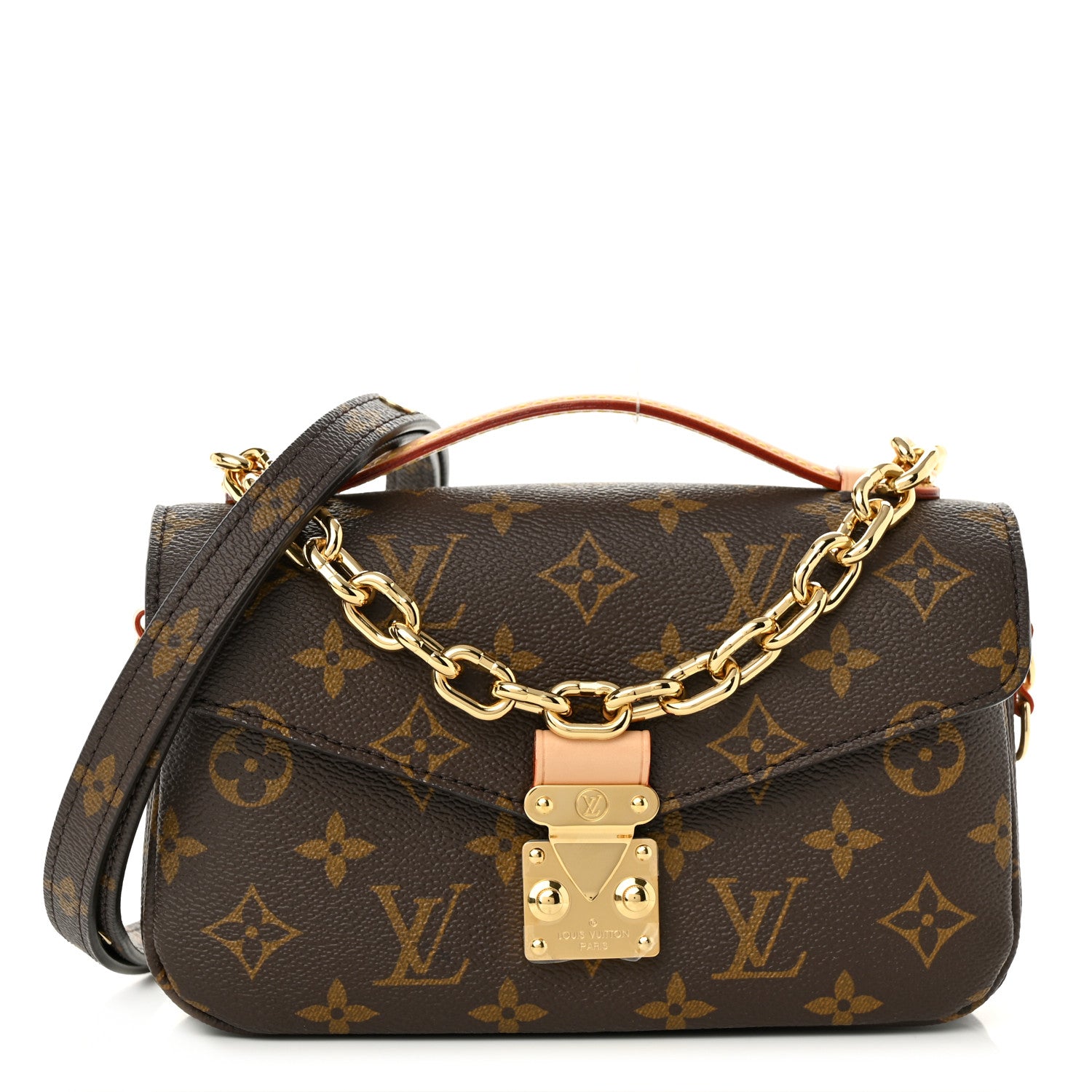Louis Vuitton Monogram Pochette Metis East West 1 of 11