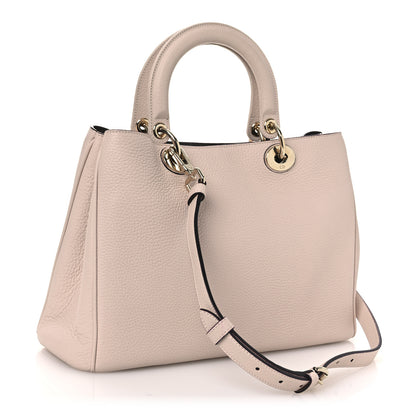 Christian Dior Bullcalf Medium Diorissimo Tote Rose Poudre 4 of 14
