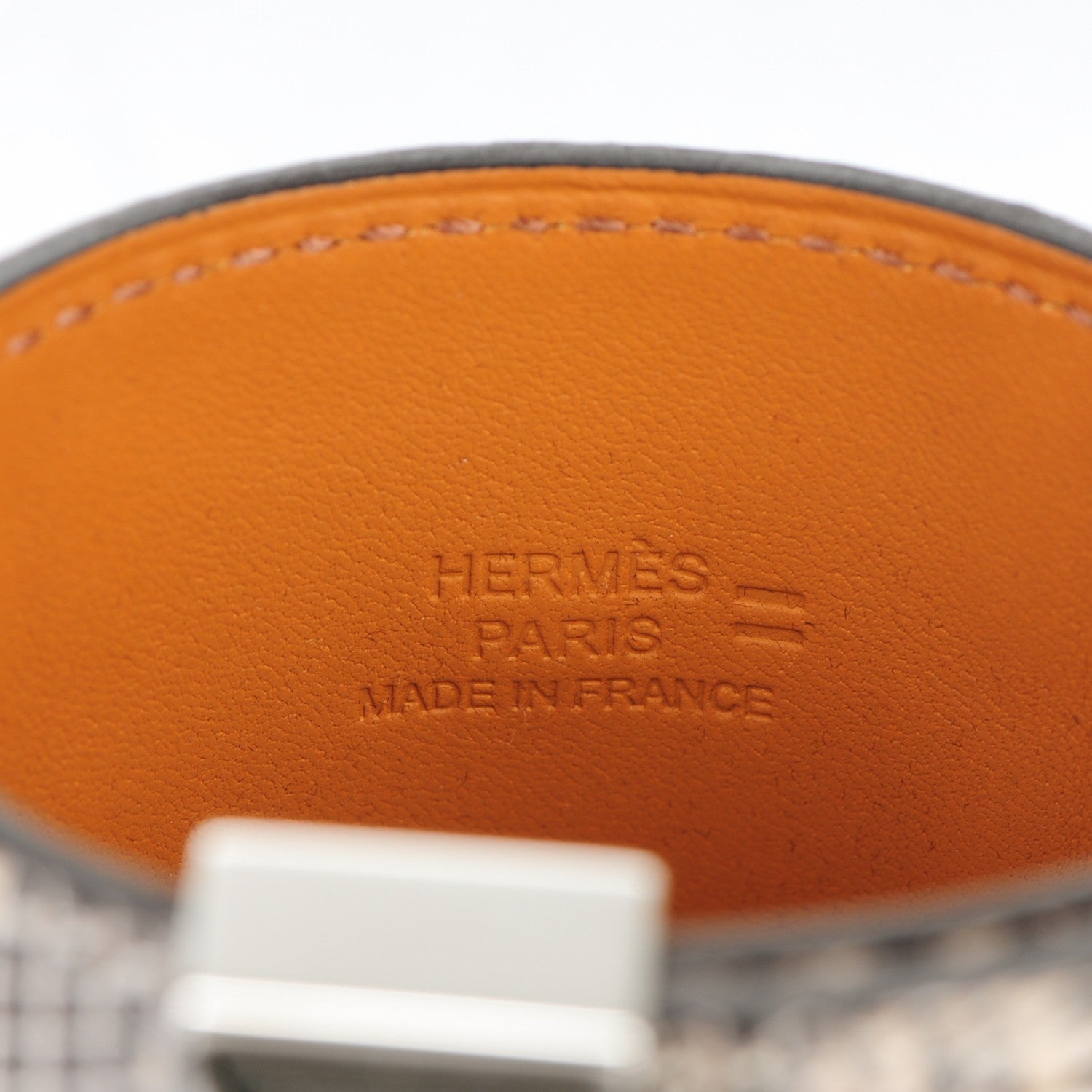 Hermes Lizard Collier De Chien CDC Bracelet S Ombre 5 of 8