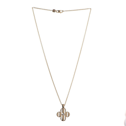 Louis Vuitton 18K Yellow Gold Diamond Fleur Pendant Necklace 3 of 6
