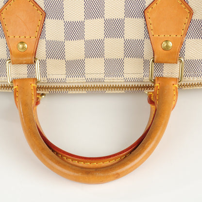 Louis Vuitton Damier Azur Speedy 30 16 of 16