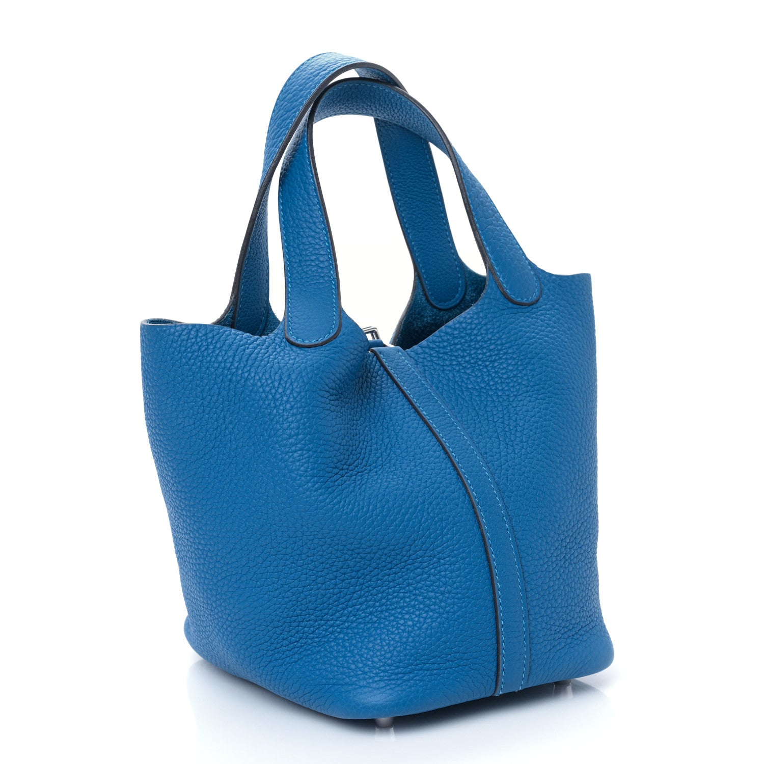Hermes Taurillon Clemence Picotin Lock 18 PM Mykonos 3 of 10