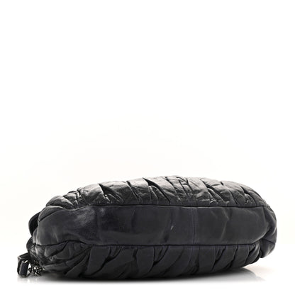 Miu Miu Nappa Matelasse Lux Coffer Hobo Bluette 7 of 25