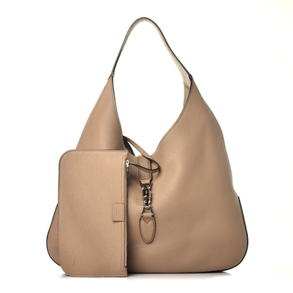 Gucci Soft Grained Calfskin Large Jackie Hobo Classic Camel 1 of 11