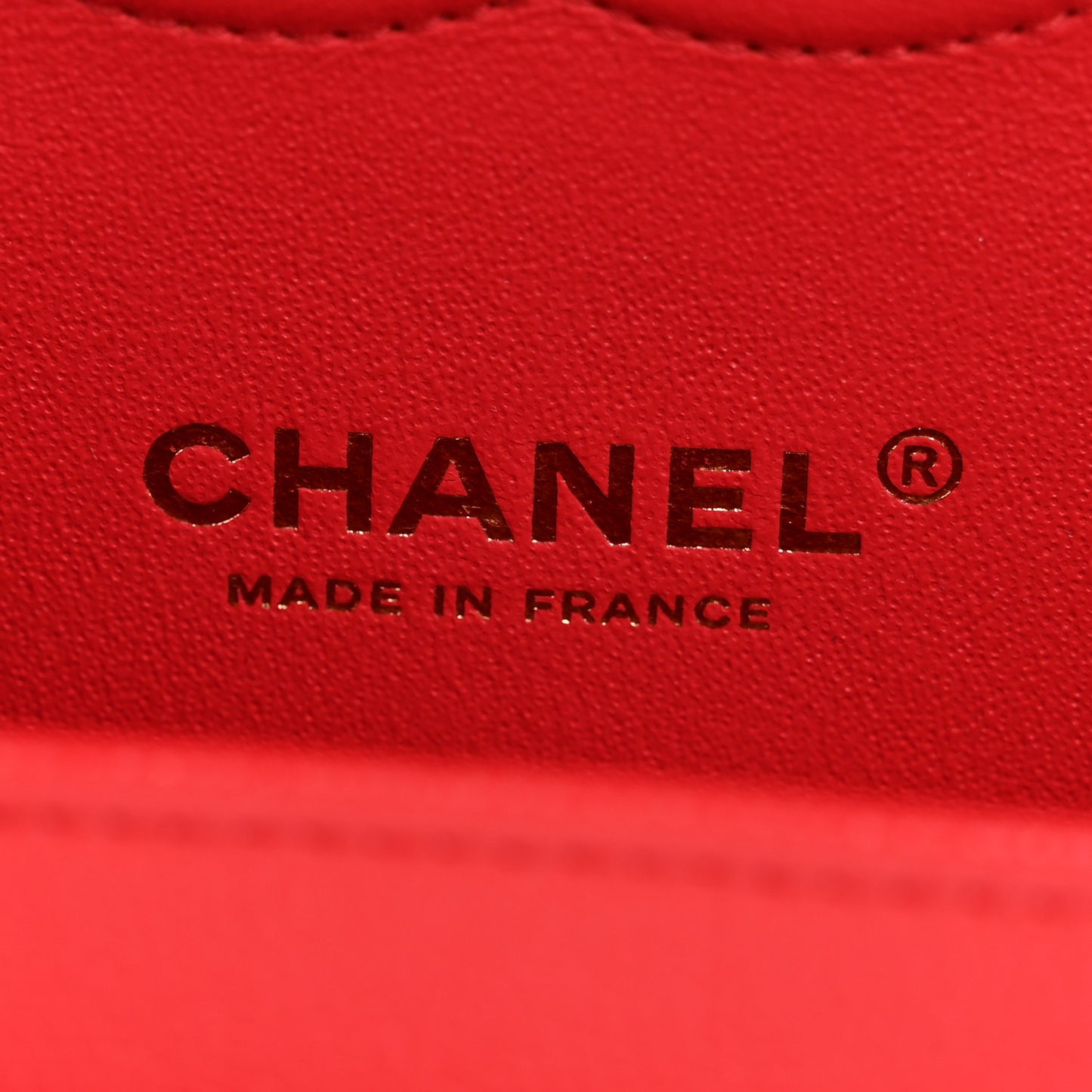 Caviar Quilted Medium Double Flap Red