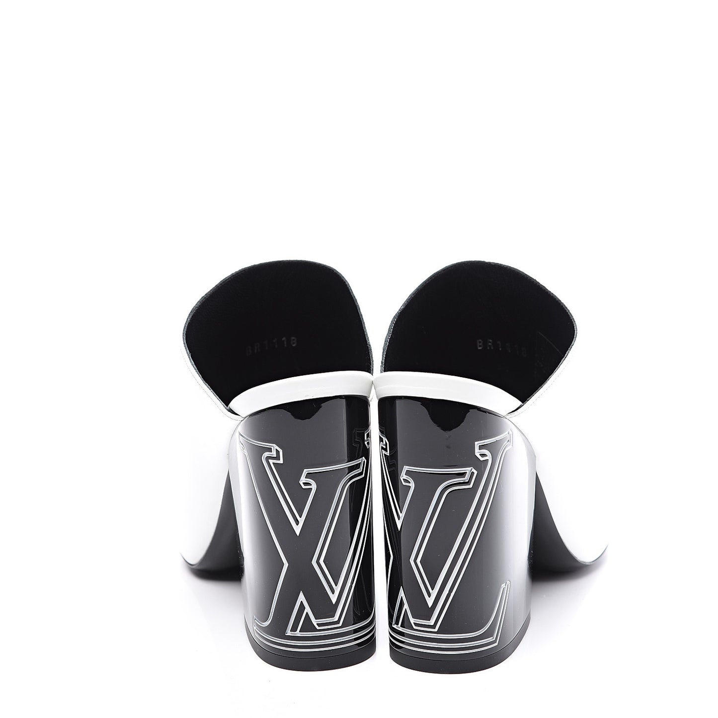 Calfskin Patent Topmost Mule 39.5 White