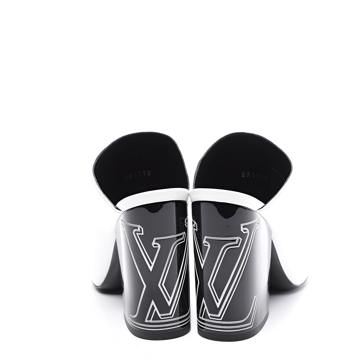 Louis Vuitton Calfskin Patent Topmost Mule 39.5 White 7 of 11