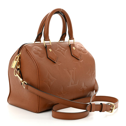 Louis Vuitton Empreinte Monogram Giant Speedy Bandouliere 25 Cognac 3 of 9