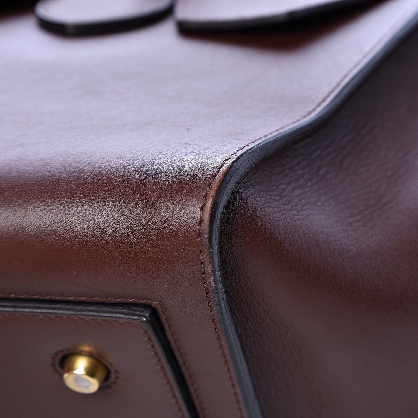Natural Calfskin Small Tie Knot Tote Acajou