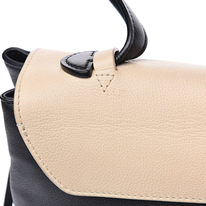 Louis Vuitton Calfskin Lockme MM Vanille Black 13 of 16