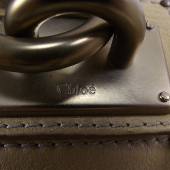 Leather Paddington Bag Maize