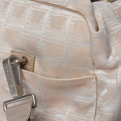 Chanel Nylon Small Travel Duffle Beige 20 of 26