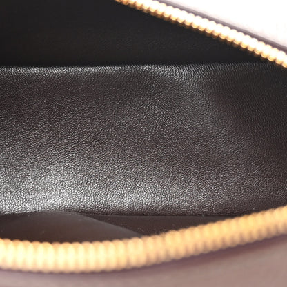 Loro Piana Grained Calfskin L19 Extra Pocket Pouch Dark Chocolate Liquorice 5 of 11