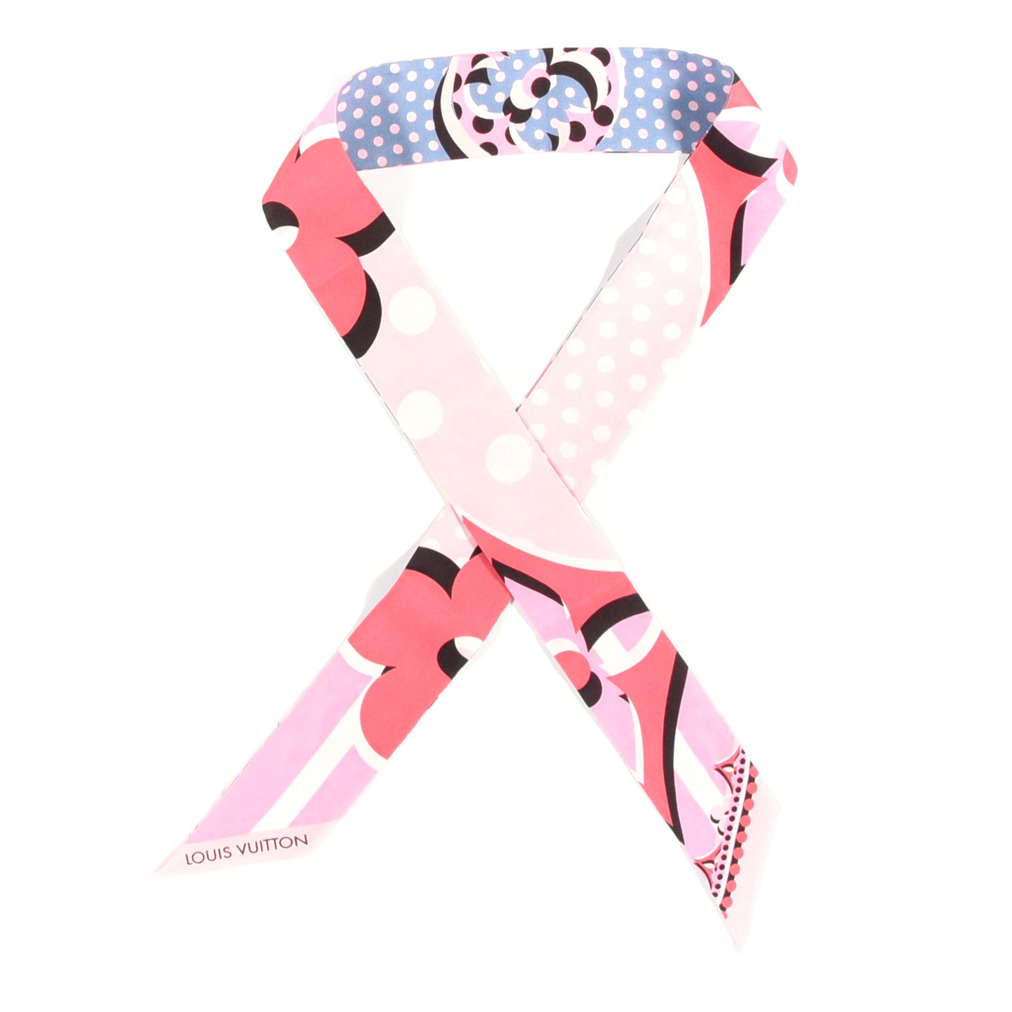 Silk Pop Monogram BB Bandeau Pink