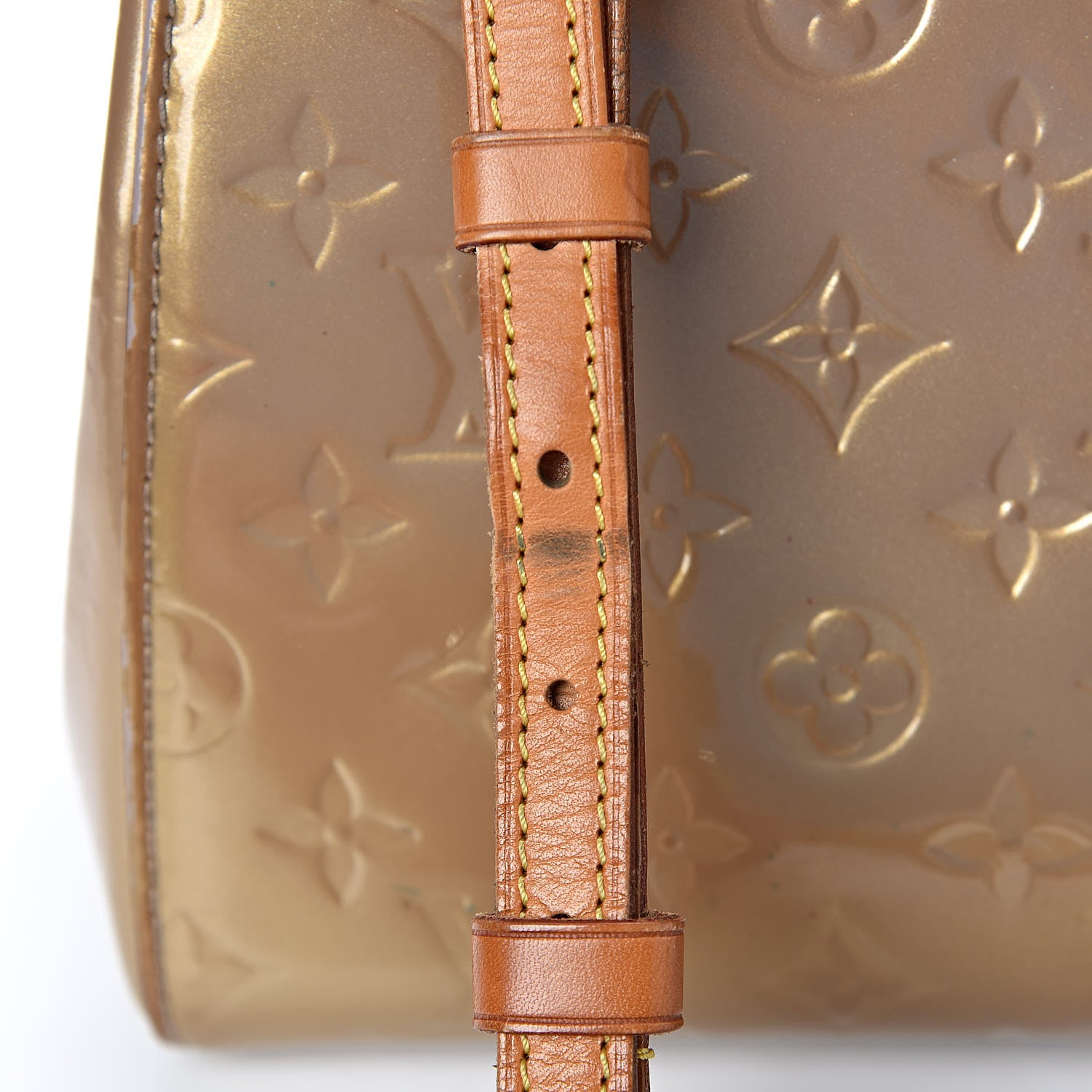 Louis Vuitton Vernis Brea MM Beige Poudre 11 of 14