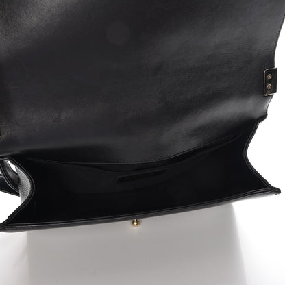 Chanel Lambskin Quilted Medium Boy Flap Black 5 of 7