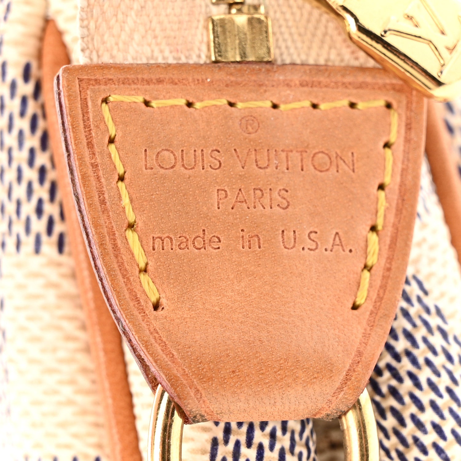 Louis Vuitton Damier Azur Eva Clutch 6 of 15