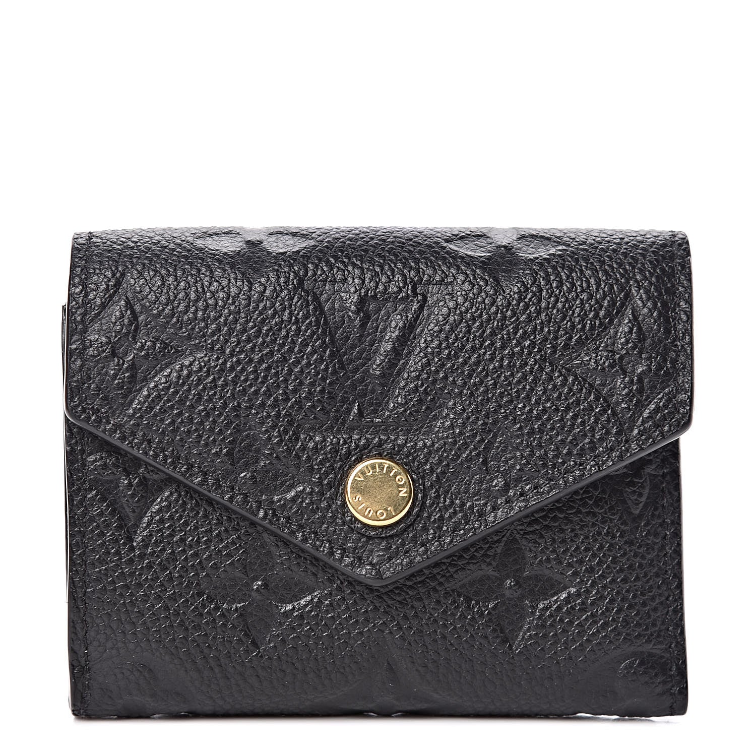 Louis Vuitton Empreinte Zoe Wallet Black 1 of 8