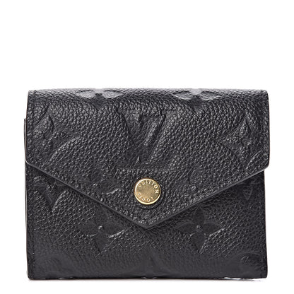 Louis Vuitton Empreinte Zoe Wallet Black 1 of 8