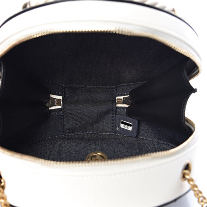 Chanel Crumpled Calfskin Cotton Small En Vogue Round Bag Black 5 of 11