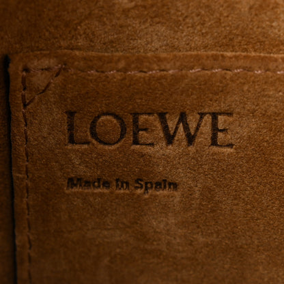Loewe Calfskin Marine Stripe Small Gate Crossbody Bag Tan 6 of 9