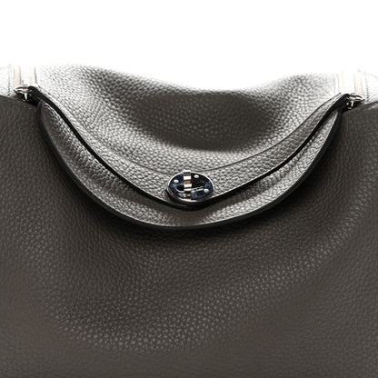 Hermes Taurillon Clemence Lindy 30 Etain 8 of 10