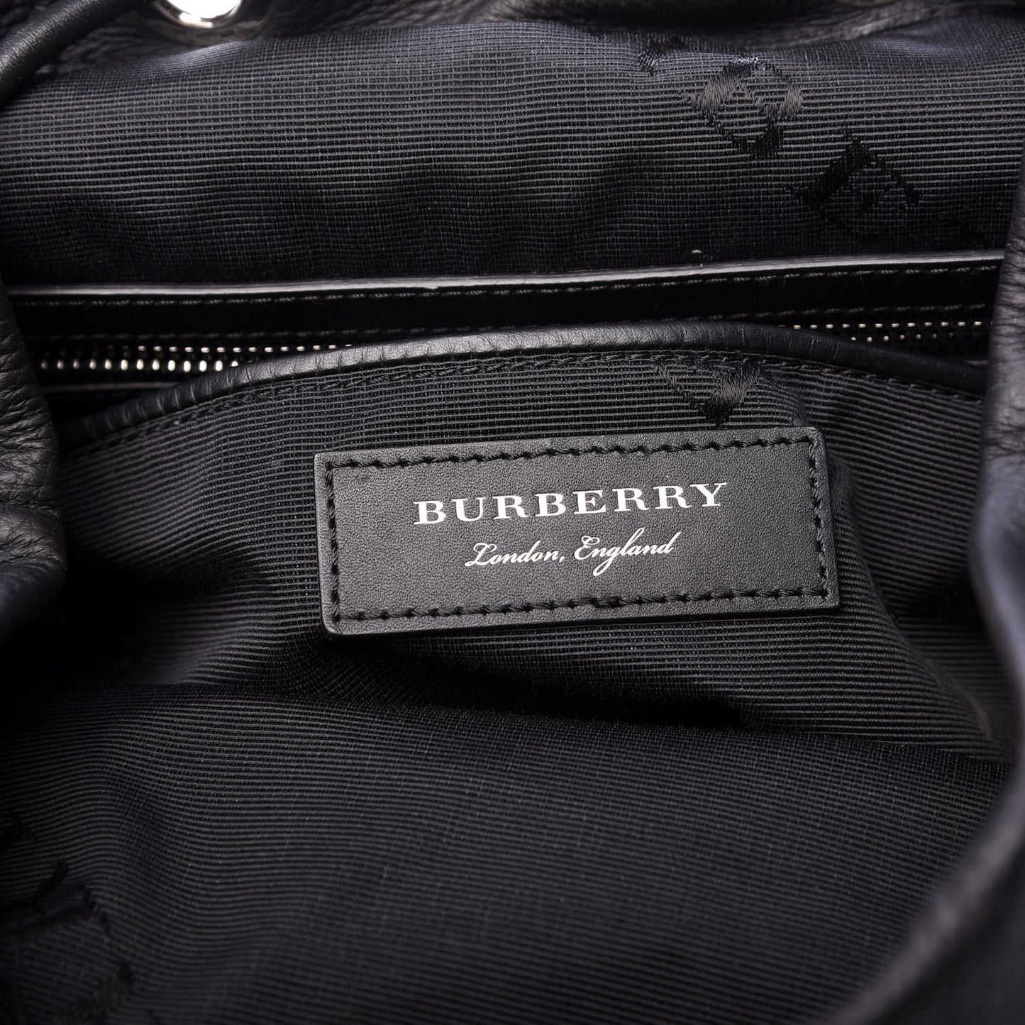 Deerskin Medium Rucksack Backpack Black