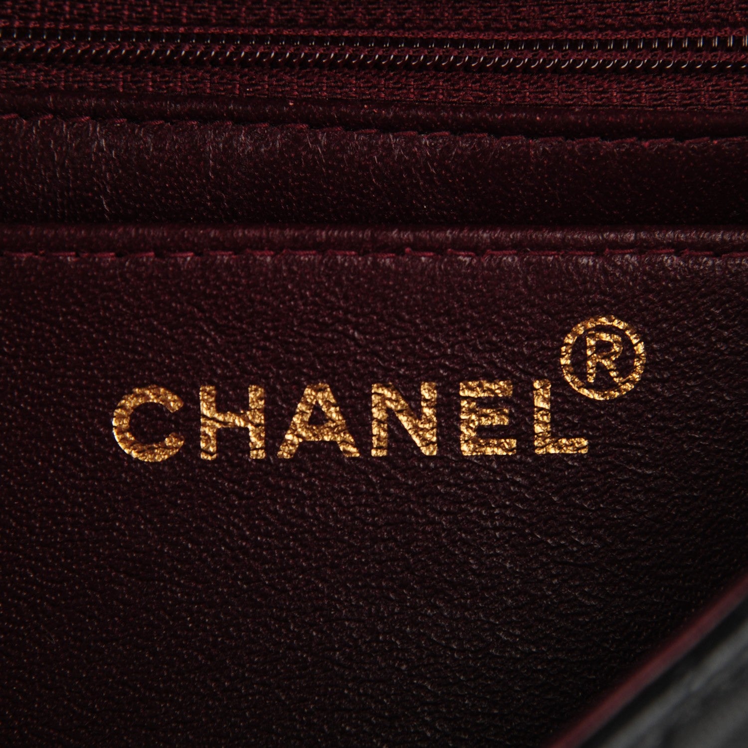 Chanel Lambskin Quilted Mini Square Flap Black 10 of 10