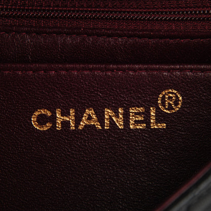 Chanel Lambskin Quilted Mini Square Flap Black 10 of 10