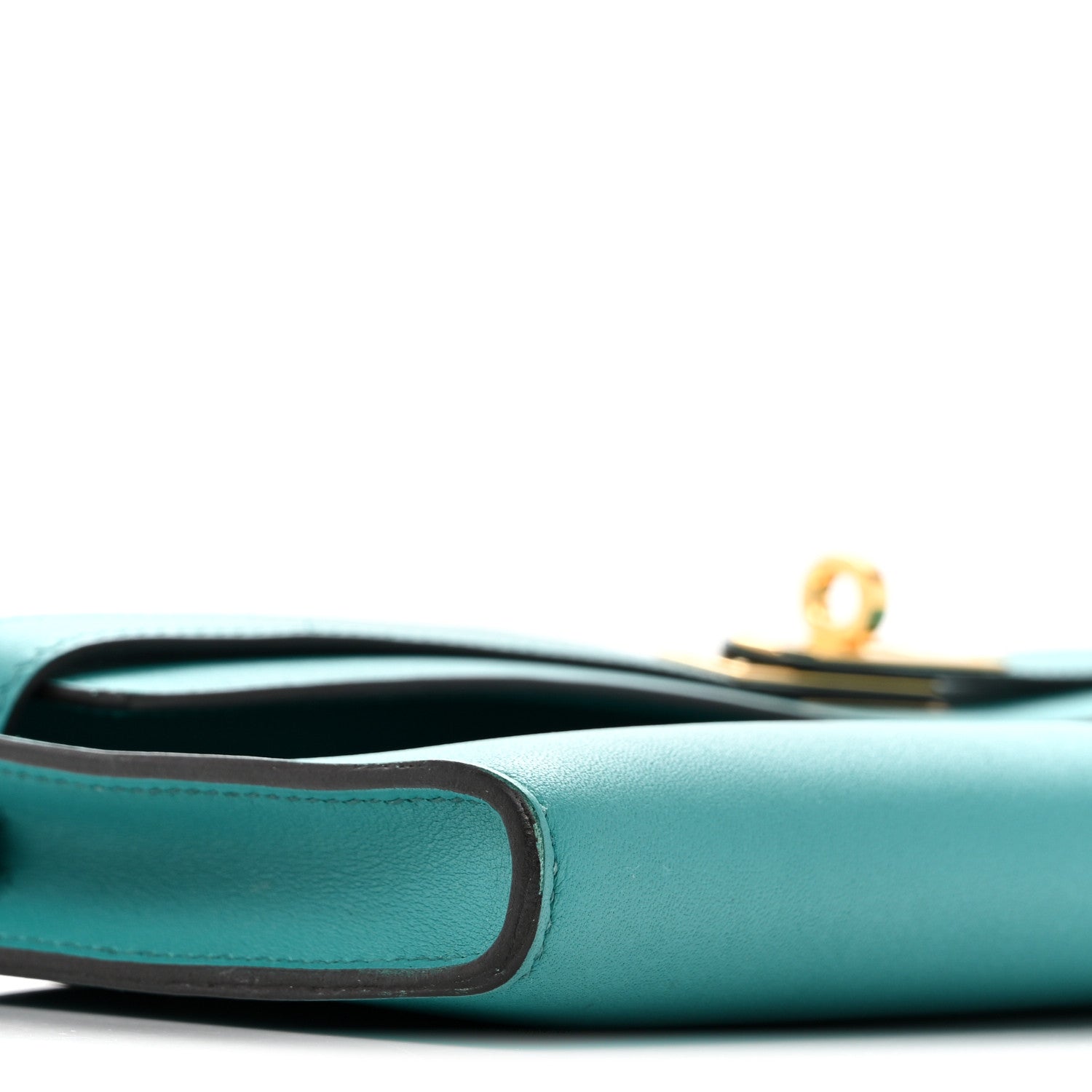 Hermes Swift Kelly Cut Clutch Pochette Vert Verone 9 of 10