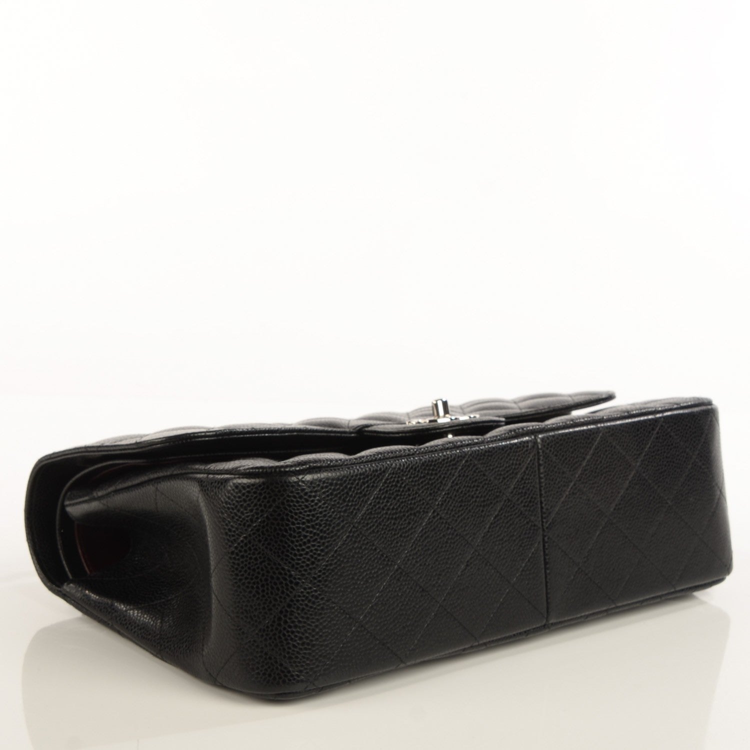 Chanel Caviar Quilted Jumbo Double Flap Black 4 of 9