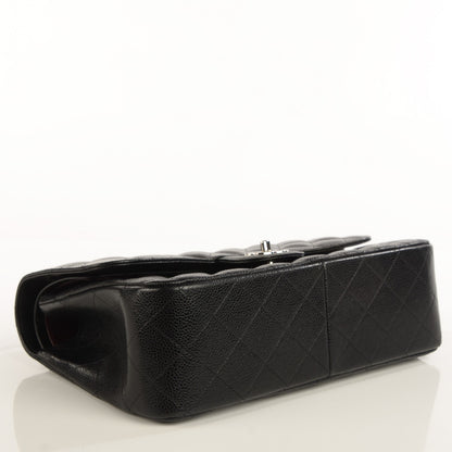 Chanel Caviar Quilted Jumbo Double Flap Black 4 of 9