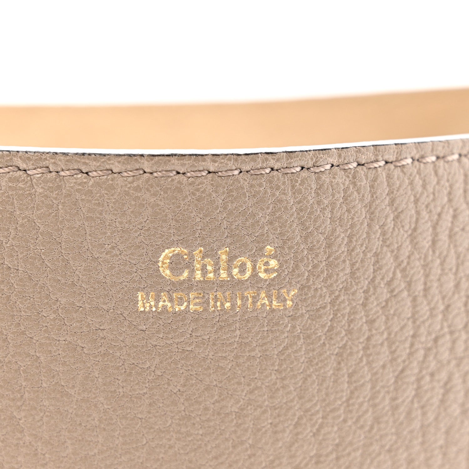 Chloe Grained Lambskin Drew Shoulder Bag Motty Grey 6 of 13