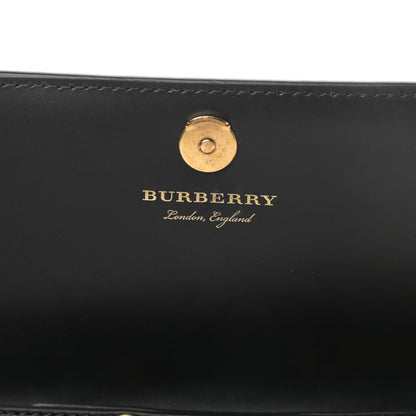 Burberry Vintage Check Henley Wallet On Chain Black 6 of 11