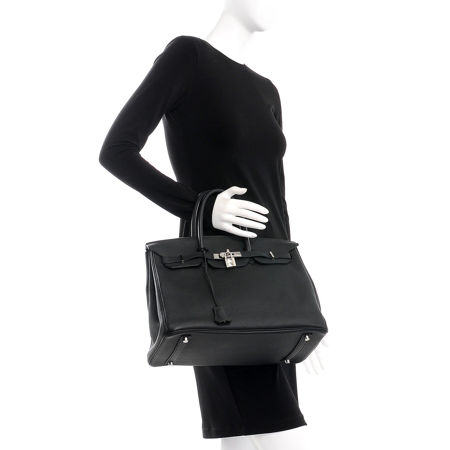 Hermes Togo Birkin 35 Black 2 of 31