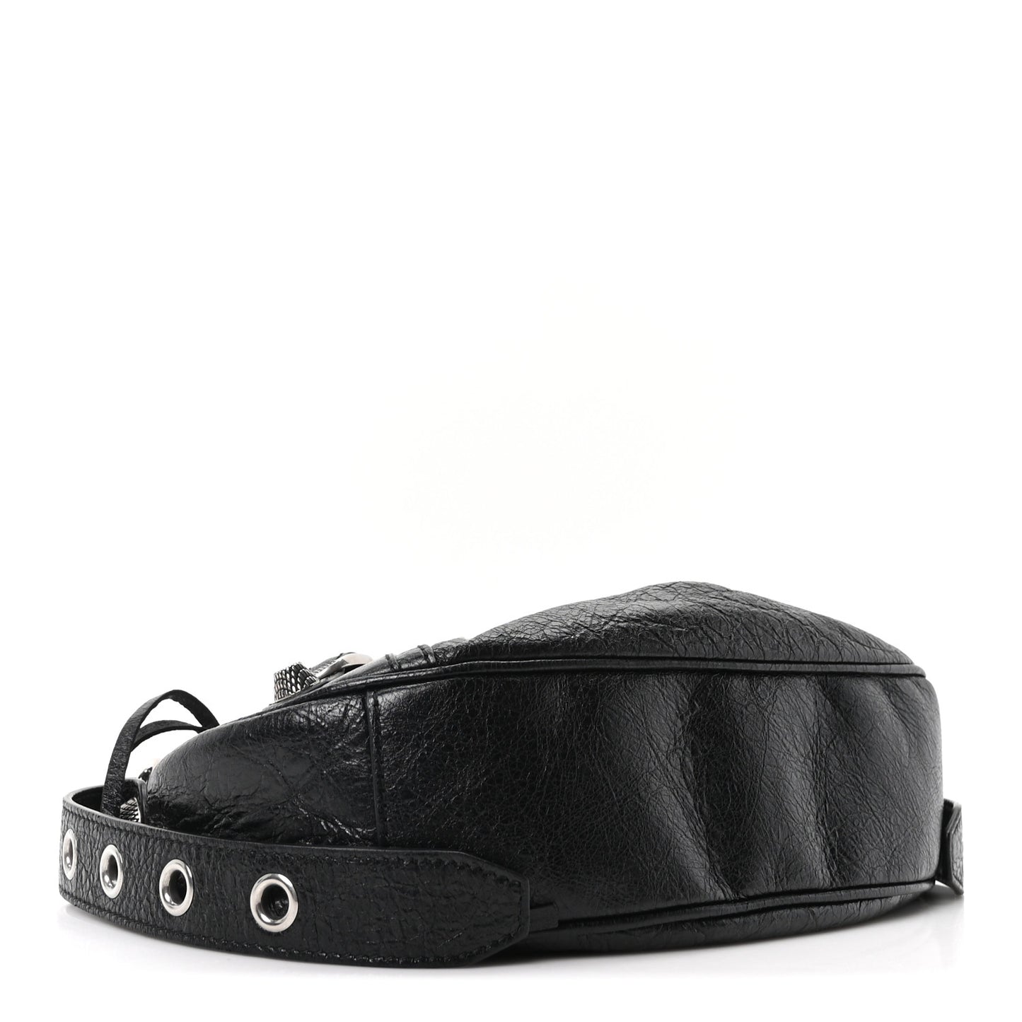 Agneau Arena Le Cagole Shoulder Bag XS Black