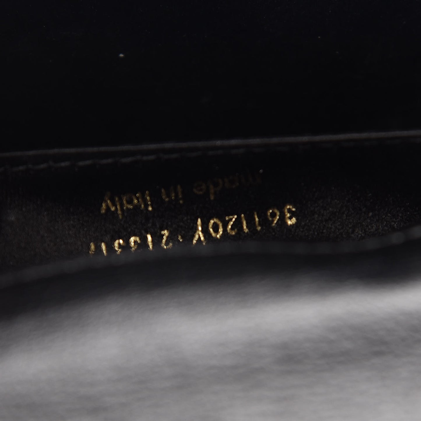 Calfskin Monogram Large Belle De Jour Clutch Black
