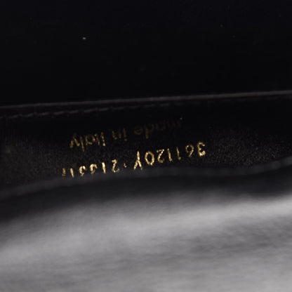 Saint Laurent Calfskin Monogram Large Belle De Jour Clutch Black 7 of 9