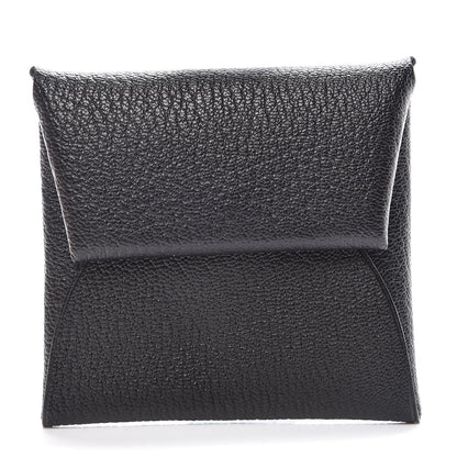 Hermes Chevre Mysore Bastia Coin Purse Black 1 of 8