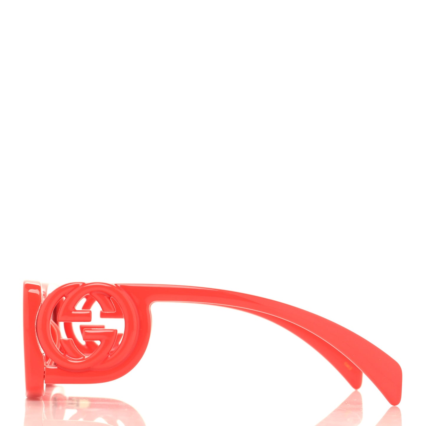 Acetate Chaise Rectangler Frame Sunglasses GG1325S Salmon Pink