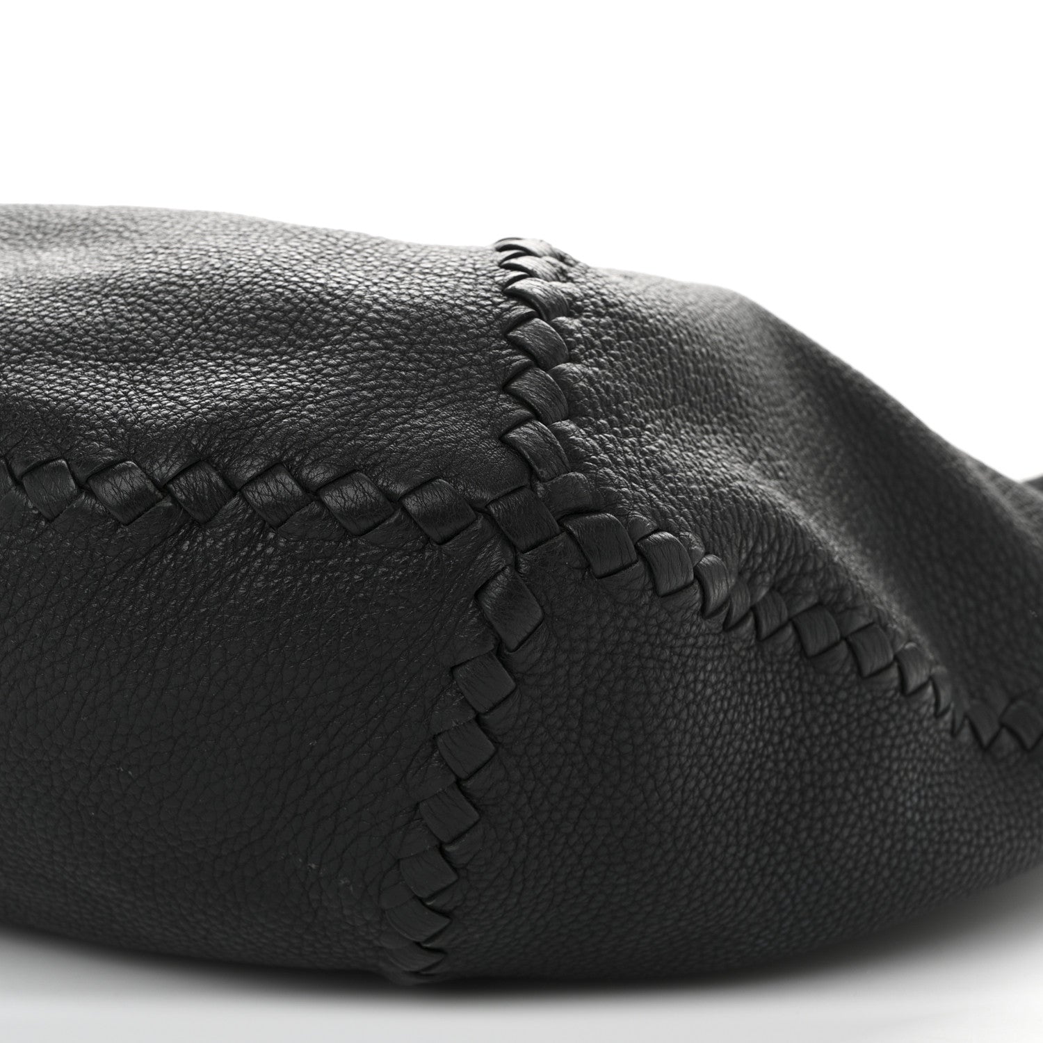 Bottega Veneta Cervo Deerskin Large Hobo Black 10 of 12