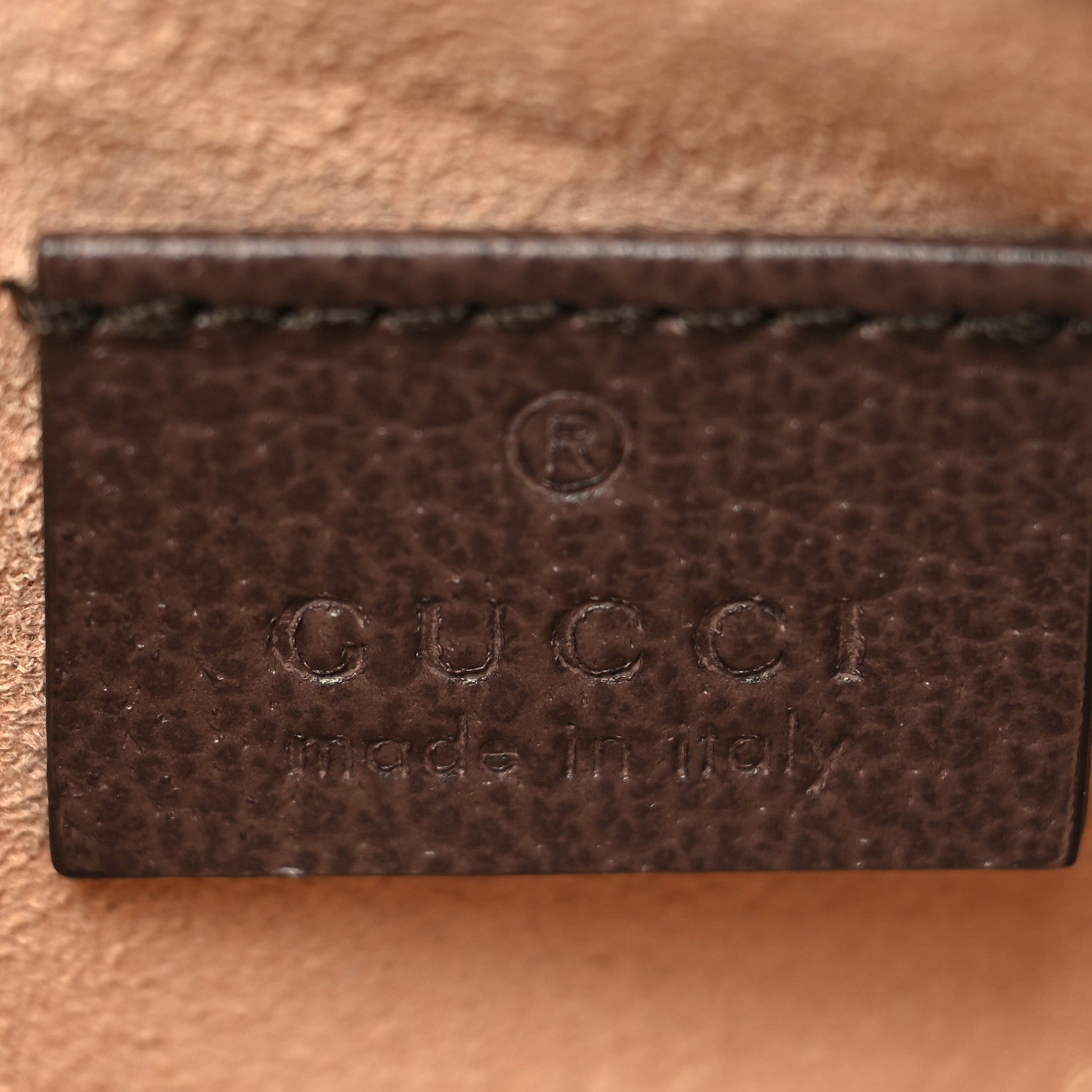 Gucci GG Supreme Monogram Web Ophidia Zip Card Case Brown 6 of 7