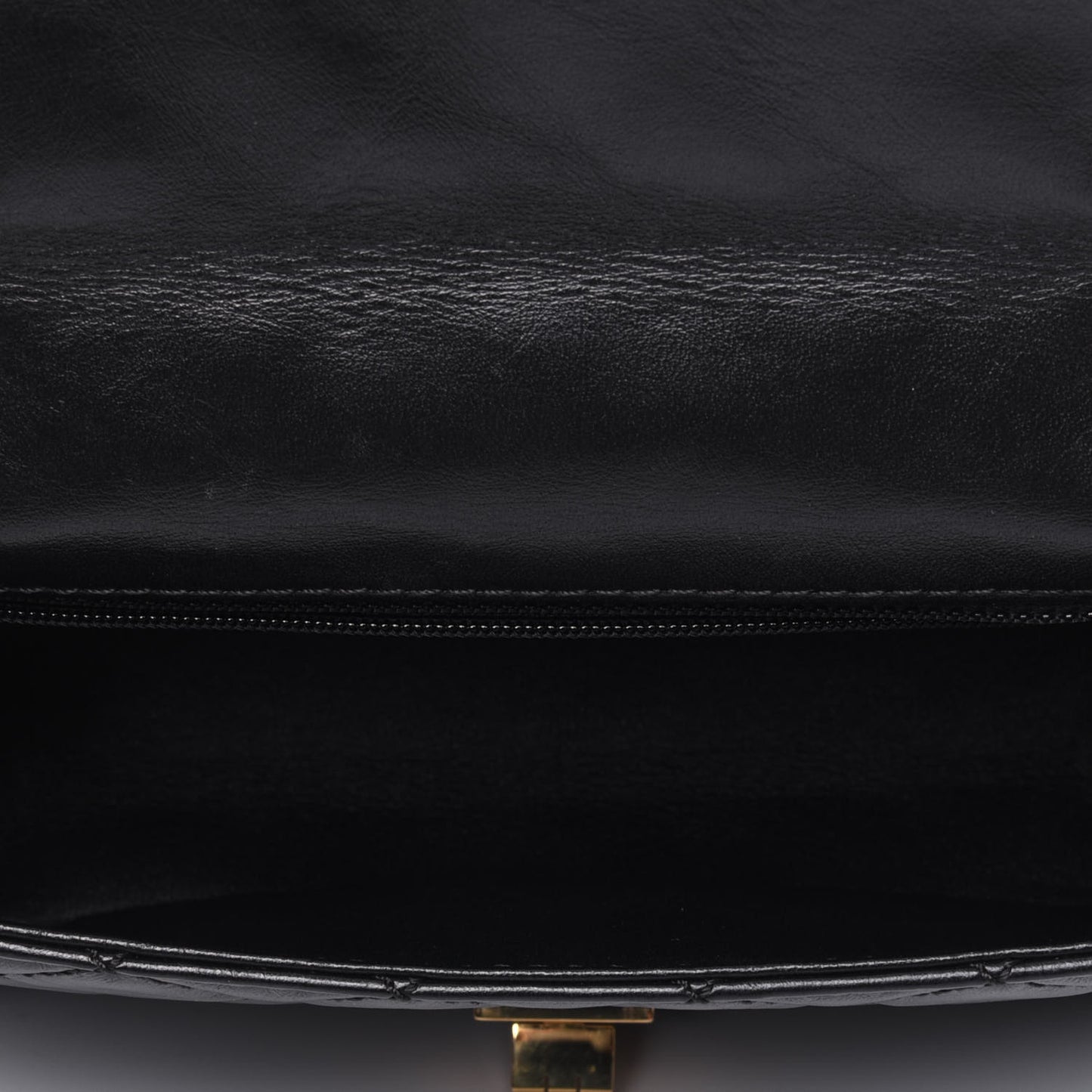 Aged Calfskin Quilted 2.55 Reissue Mini Flap Black