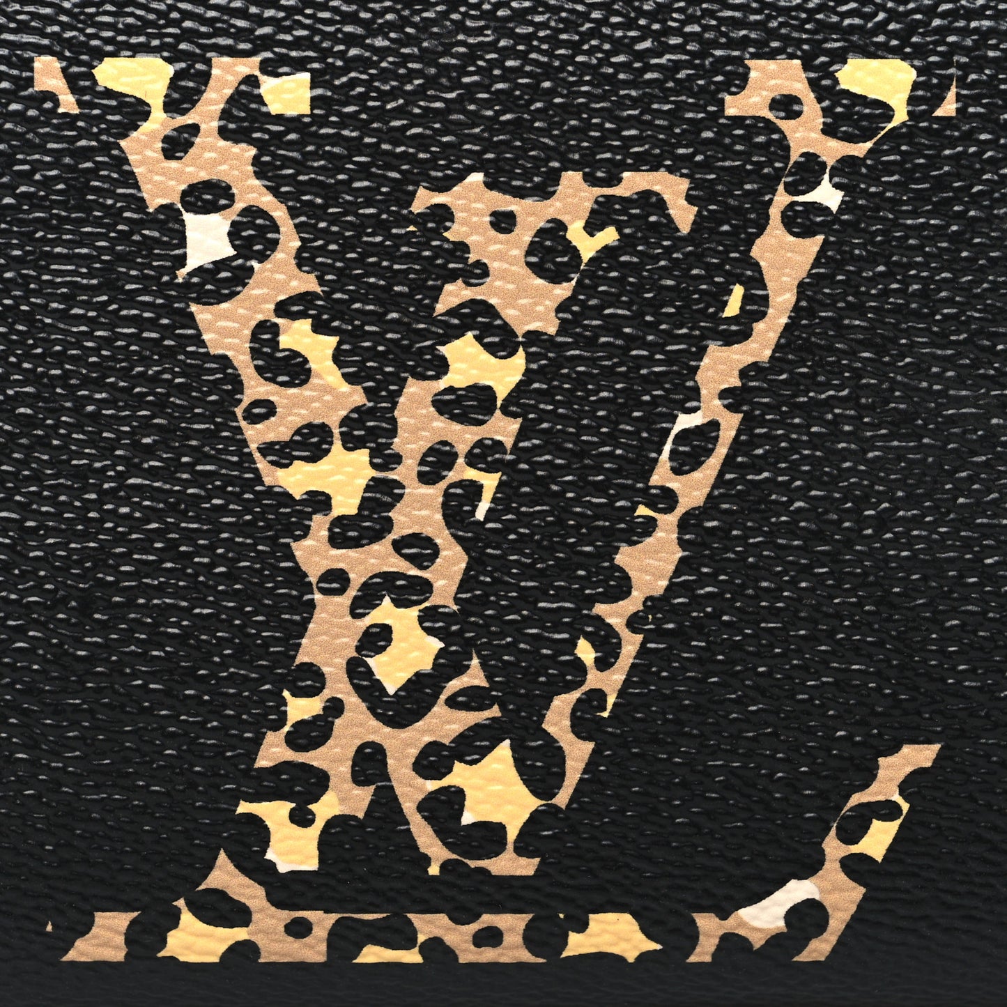 Monogram Giant Jungle Zippy Wallet Black