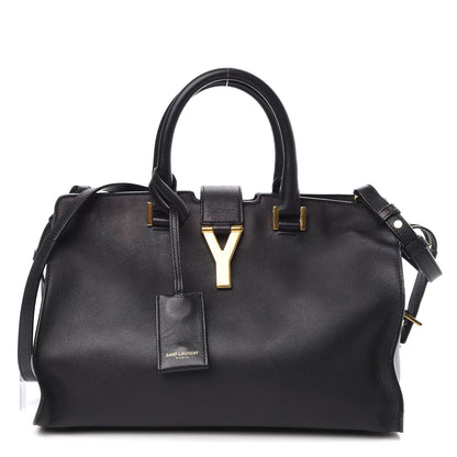 Saint Laurent Calfskin Small Classic Y Cabas Navy Blue 1 of 15