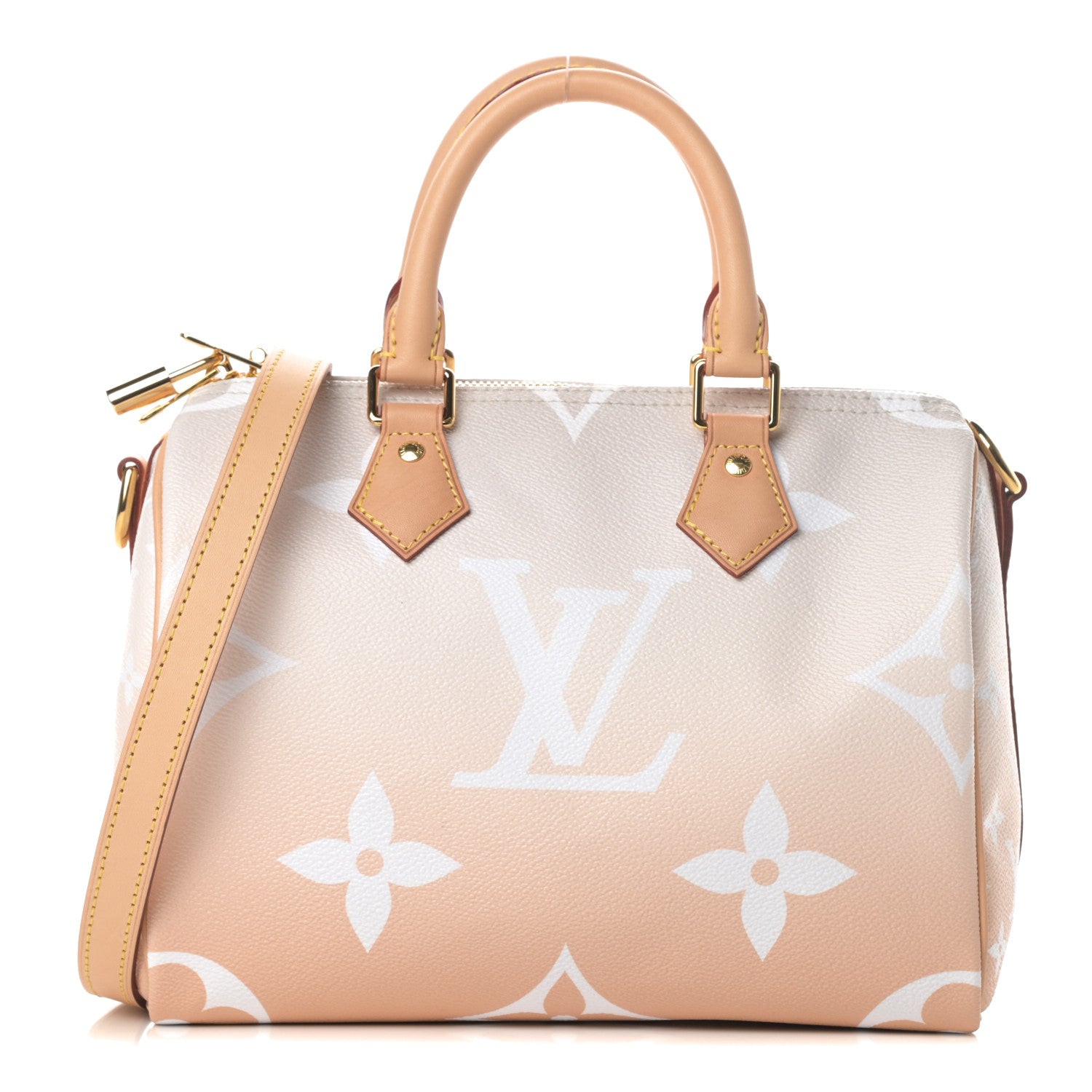 Louis Vuitton Monogram Giant By The Pool Speedy Bandouliere 25 Brume 1 of 10