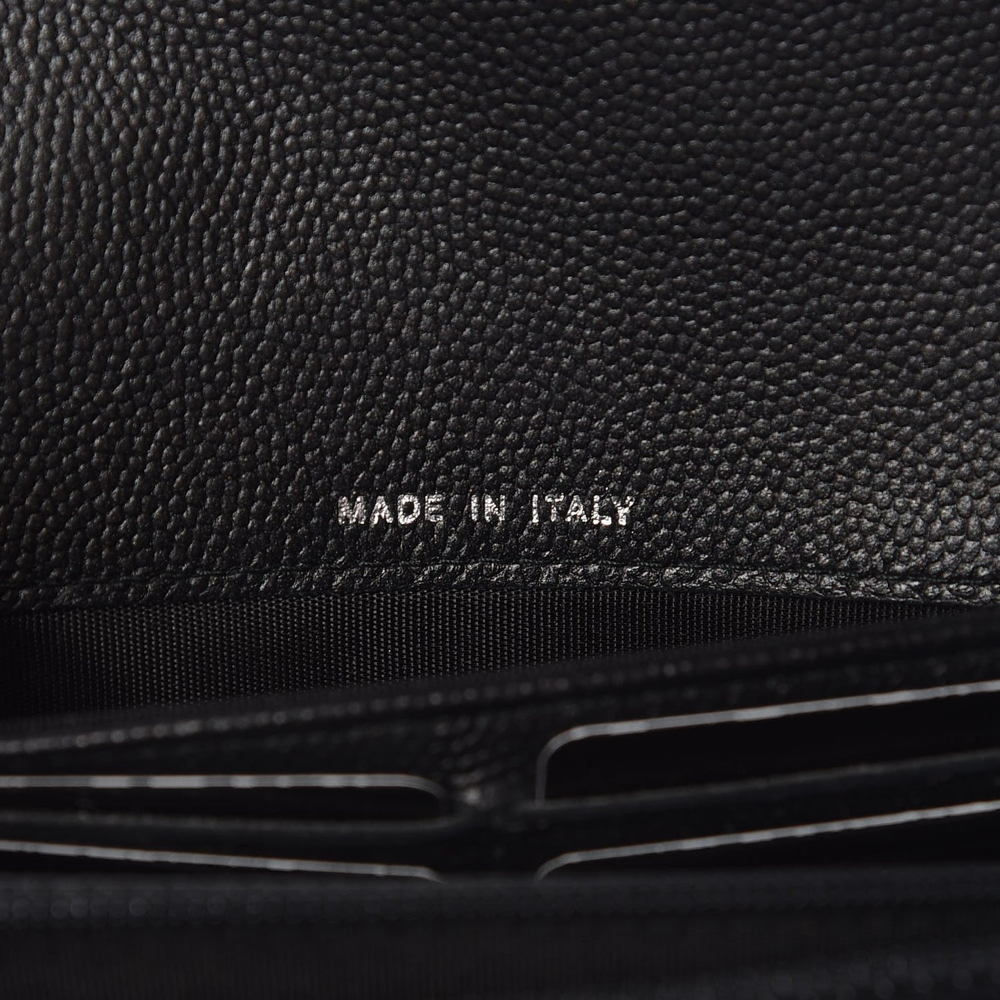 Caviar Quilted Boy Flap Wallet So Black